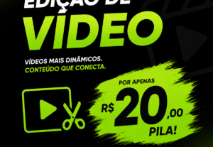 Eu vou editar seu vídeo curto pra redes sociais