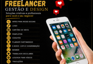 Eu vou fazer um design e entregar rapidamente