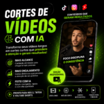Eu vou Criar cortes dos seus vídeos q daram engajamento