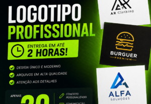 Eu vou fazer a melhor logotipo para o seu negocio