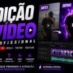 Eu vou editar seu vídeo profissional