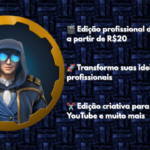 Eu vou editar qualquer vídeo a partir de 20 reais