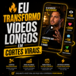 Eu vou criar cortes do seu vídeo que geraram engajamento.
