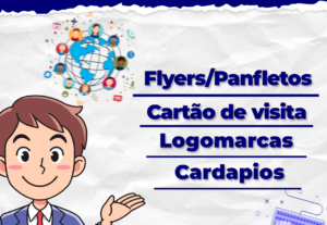 Eu vou criar uma arte perfeita para a sua empresa em 24 HORA...