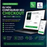 Eu vou configurar seu checkout na Kiwify ou Cakto