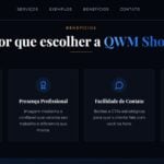 Eu vou Criar um site Landing Page profissional e moderna.