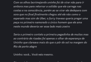 Eu vou criar para você qualquer história.