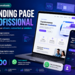 Eu vou Fazer a sua landing page do jeito que você quiser.