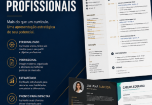 Eu vou Criar currículo profissional e personalizado
