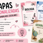 Eu vou fazer Capa para trabalho escolar