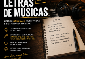 Eu vou escrever uma música da sua preferência