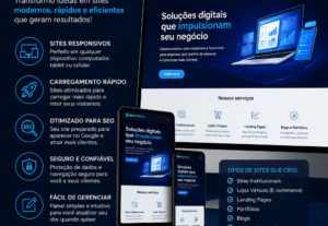 Eu vou criar um site da sua loja/empresa
