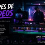 Eu vou fazer cortes do seus videos