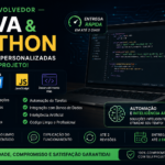 Eu vou desenvolver um programa simples em Python ou Java