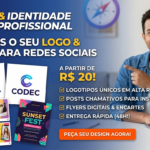Eu vou Criar seu Logotipo ou Artes para Redes Sociais