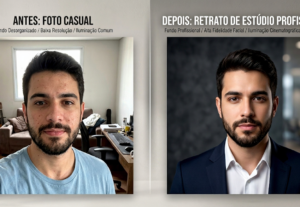 Eu vou Transformar sua foto comum em um retrato profissional