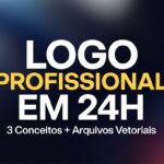 Eu vou criar sua logomarca profissional em 24h