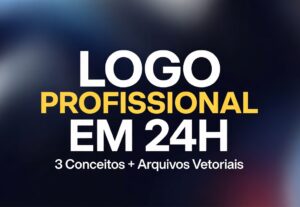Eu vou criar sua logomarca profissional em 24h