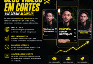 Eu vou criar cortes do seu vídeo que te geraram alcance