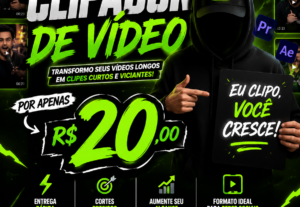 Eu vou Fazer cortes para seu vídeo
