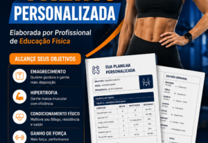 Eu vou criar planilhas de treino personalizadas.