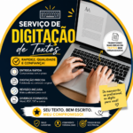Eu vou Fazer digitações para você