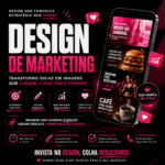 Eu vou fazer artes de marketing para o seu negócio.