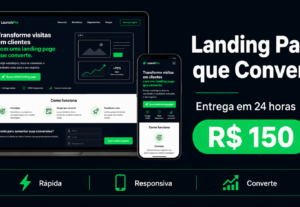 Eu vou criar sua landing page que converte em 24h