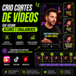 Eu vou Criar cortes de vídeos virais para gerar mais alcance...