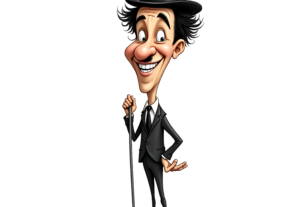 Eu vou fazer sua caricatura, diferenciada das outras