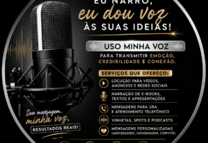 Eu vou narrar seus vídeos para Reels, TikTok e Shorts