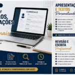 Eu vou Criar apresentação de emprego e outros