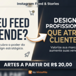 Eu vou criar artes profissionais para suas redes sociais