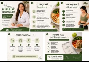 Eu vou criar um plano alimentar de persoalizado