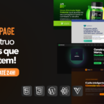 Eu vou construir sua landing page de alta conversão em 24h