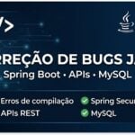 Eu vou Corrigir bugs em Java Spring Boot