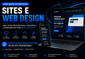 Eu vou Criar Sites Profissionais e Web Designer