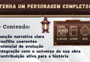 Eu vou criar um personagem único e completo para o seu livro
