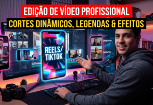 Eu vou editar seus vídeos para Reels, TikTok,Shorts ou Youtu...