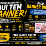 Eu vou Fazer banner personalizados para sua loja digital