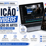 Eu vou Editar Vídeos, Artes e Posts Criativos para Seu Negóc...