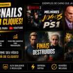 Eu vou criar thumbnails profissionais para youtube