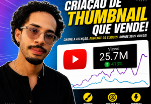 Eu vou transformar sua ideia em uma thumbnail incrível