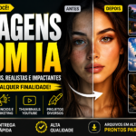 Eu vou fazer thumbnails, artes e imagens com IA