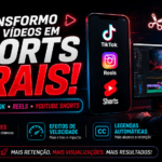 Eu vou Cortar qualquer video para tiktok,reels,shorts e etc