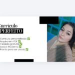 Eu vou criar um currículo profissional e moderno para você