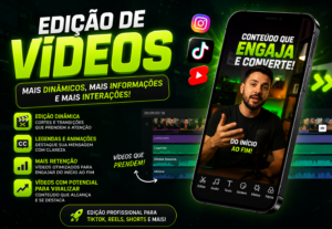 Eu vou Editar e animar seu vídeo pro YouTube