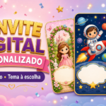 Eu vou criar convite infantil personalizado