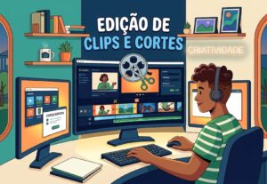 Eu vou fazer cortes do seus vídeos para você postar