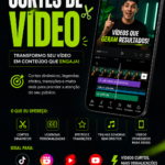 Eu vou Criar cortes do seu vídeo que gerem alcance/engajamen...
